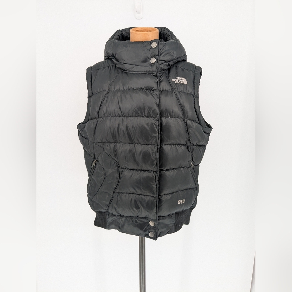 The North Face Black Puffer Vest